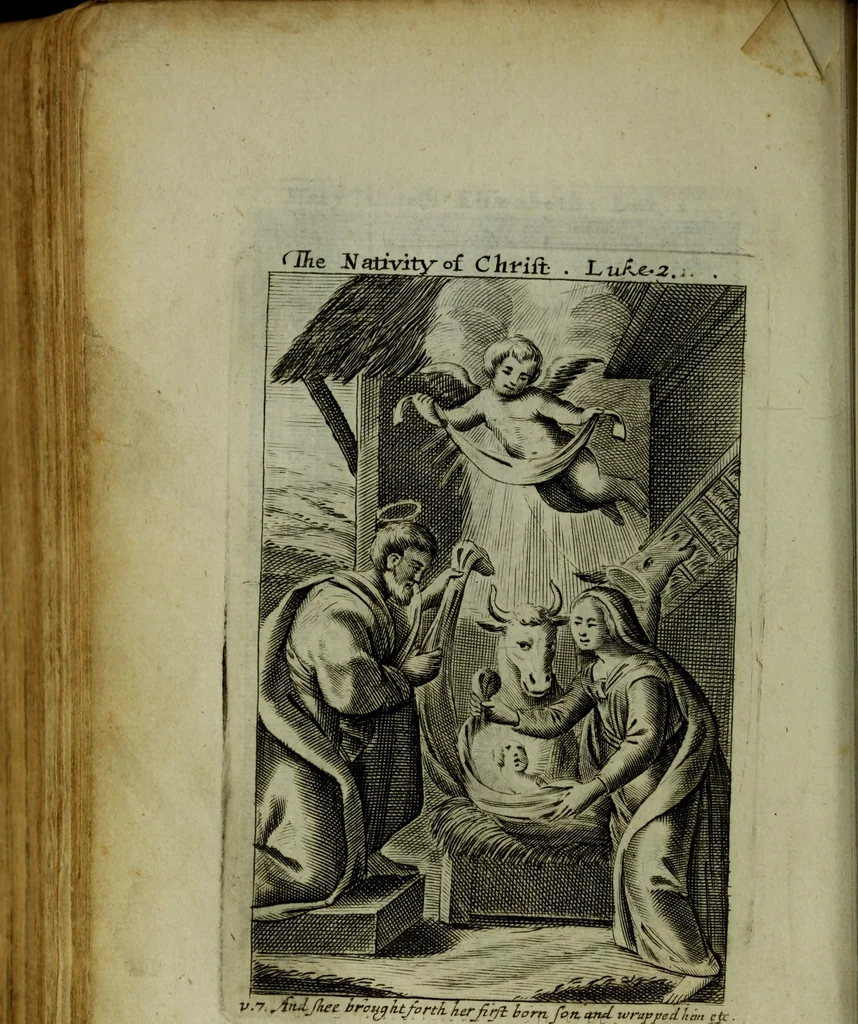 An illustration from The Holy Bible : containing the Old Testament and the New, 1671, leaf 1031