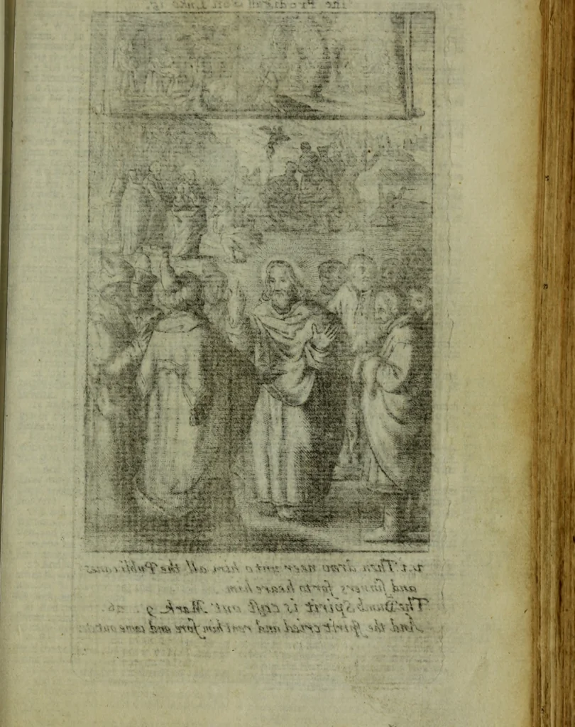 An illustration from The Holy Bible : containing the Old Testament and the New, 1671, leaf 1060
