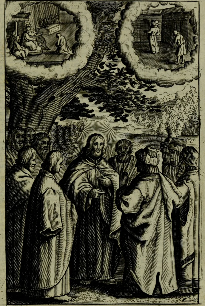 An illustration from The Holy Bible : containing the Old Testament and the New, 1671, leaf 1066