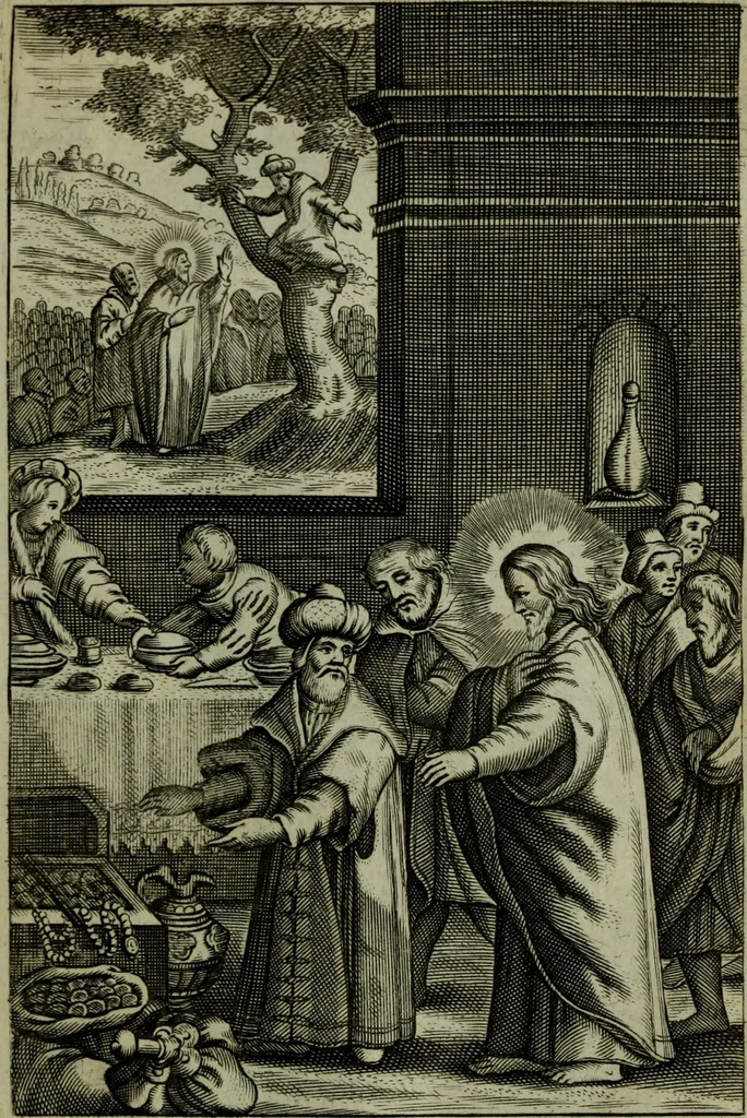 An illustration from The Holy Bible : containing the Old Testament and the New, 1671, leaf 1070