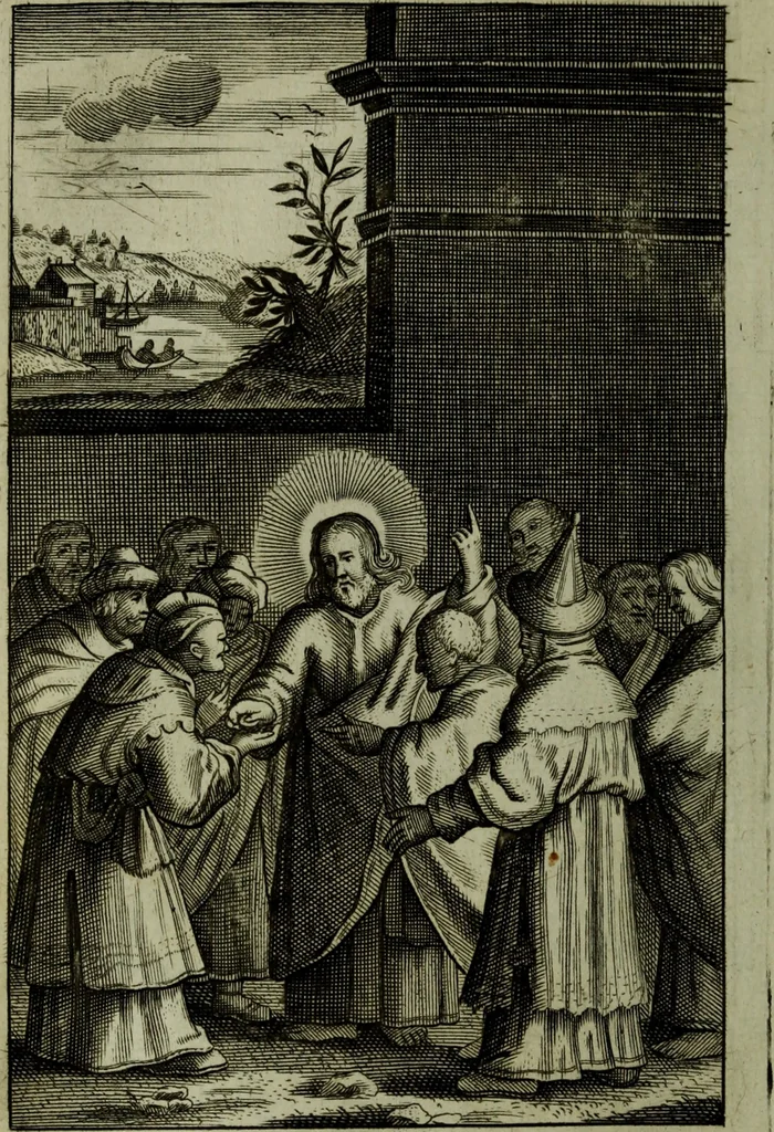 An illustration from The Holy Bible : containing the Old Testament and the New, 1671, leaf 1075