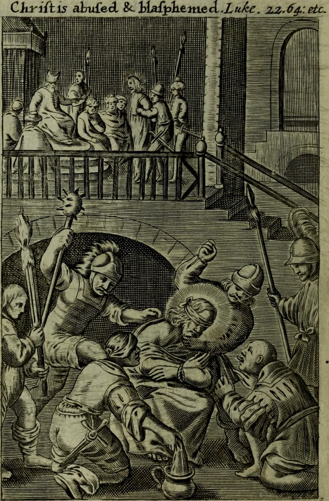 An illustration from The Holy Bible : containing the Old Testament and the New, 1671, leaf 1085