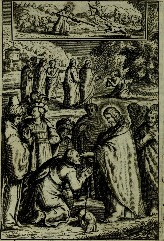 An illustration from The Holy Bible : containing the Old Testament and the New, 1671, leaf 1115