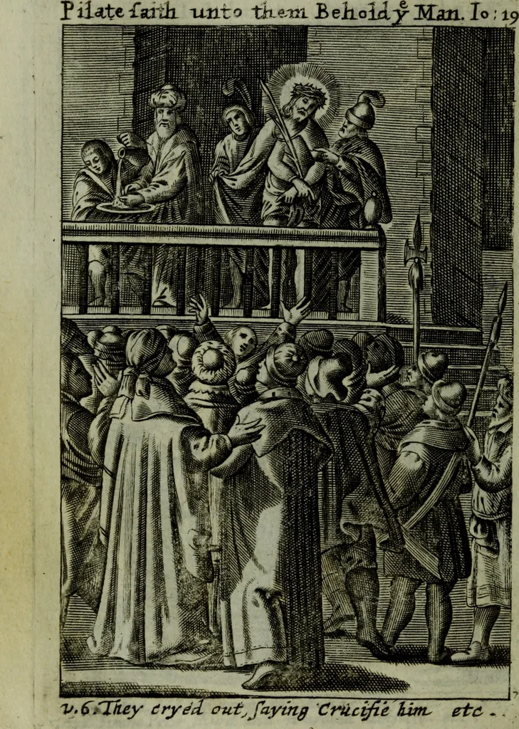 An illustration from The Holy Bible : containing the Old Testament and the New, 1671, leaf 1131