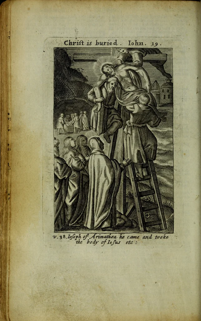 An illustration from The Holy Bible : containing the Old Testament and the New, 1671, leaf 1135