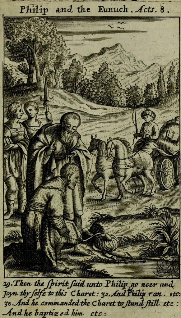 An illustration from The Holy Bible : containing the Old Testament and the New, 1671, leaf 1158
