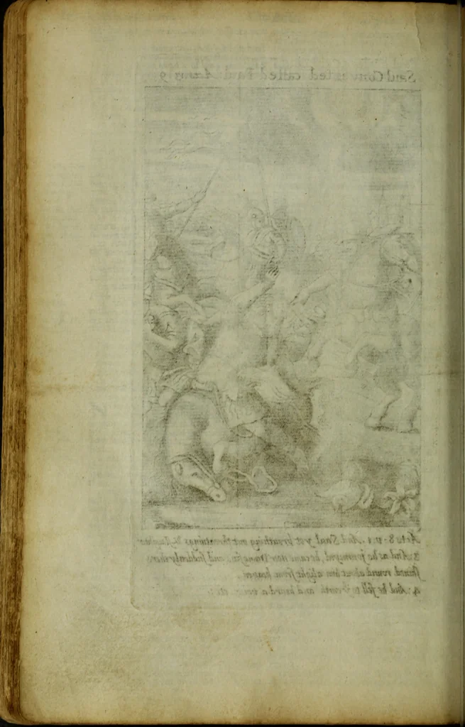 An illustration from The Holy Bible : containing the Old Testament and the New, 1671, leaf 1169