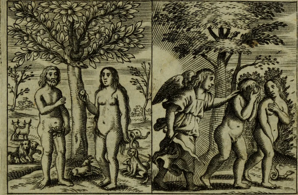An illustration from The Holy Bible : containing the Old Testament and the New, 1671, leaf 122