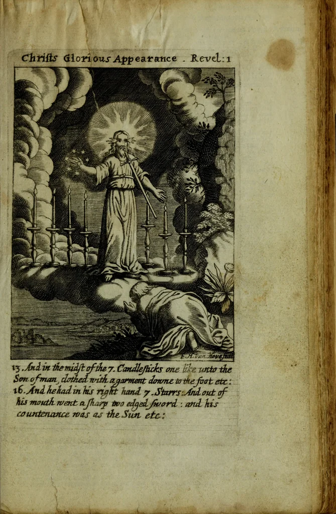 An illustration from The Holy Bible : containing the Old Testament and the New, 1671, leaf 1258
