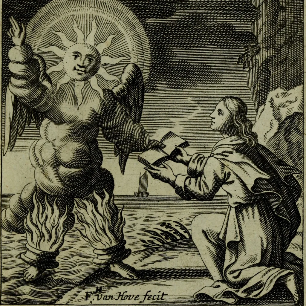 An illustration from The Holy Bible : containing the Old Testament and the New, 1671, leaf 1268