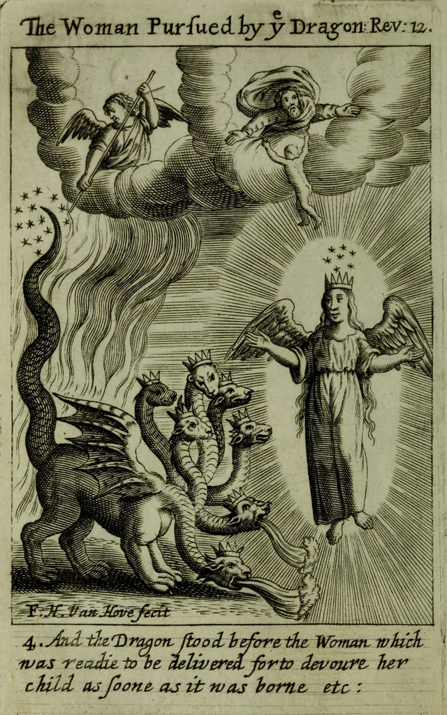 An illustration from The Holy Bible : containing the Old Testament and the New, 1671, leaf 1271