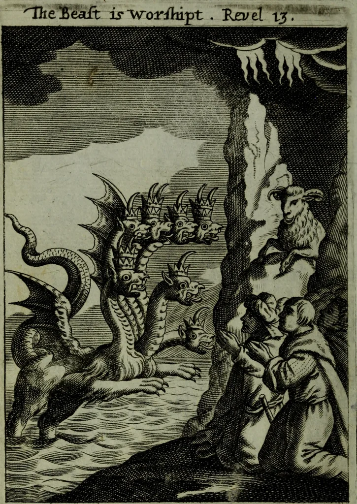 An illustration from The Holy Bible : containing the Old Testament and the New, 1671, leaf 1273