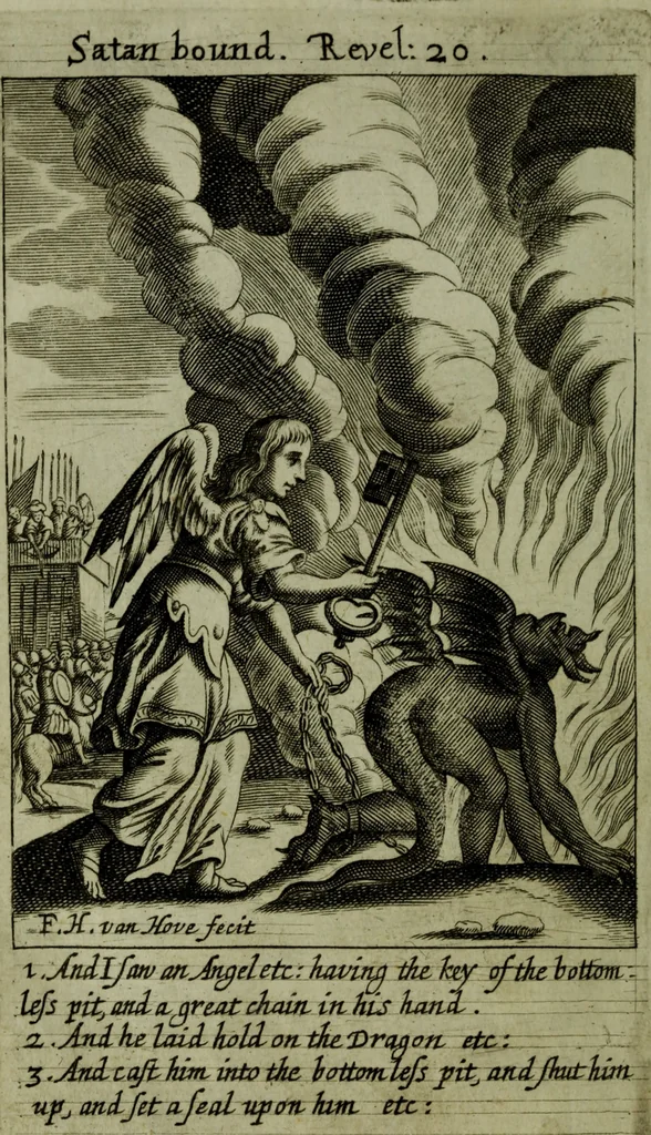 An illustration from The Holy Bible : containing the Old Testament and the New, 1671, leaf 1285