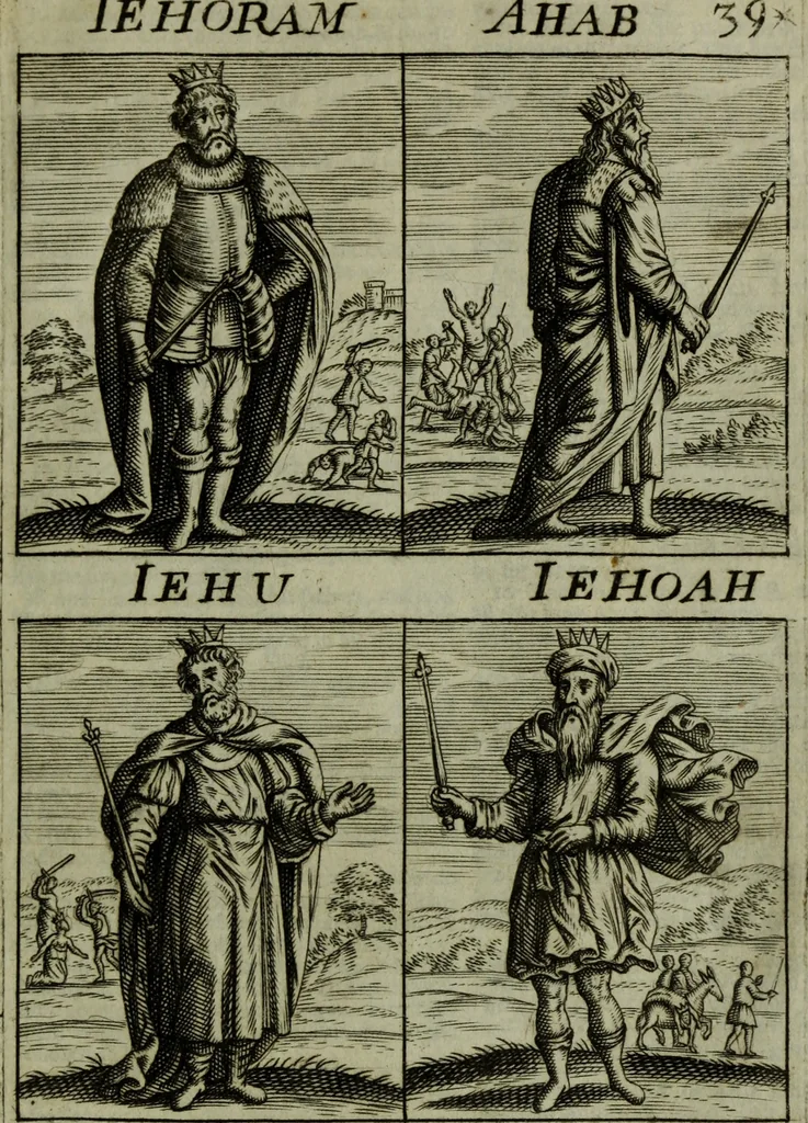 An illustration from The Holy Bible : containing the Old Testament and the New, 1671, leaf 164