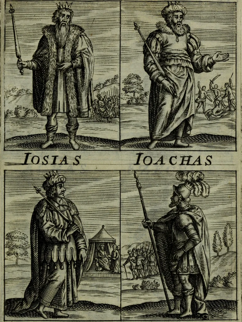 An illustration from The Holy Bible : containing the Old Testament and the New, 1671, leaf 180