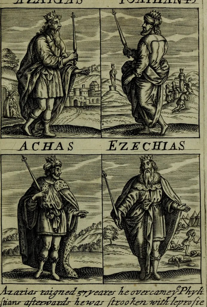 An illustration from The Holy Bible : containing the Old Testament and the New, 1671, leaf 182
