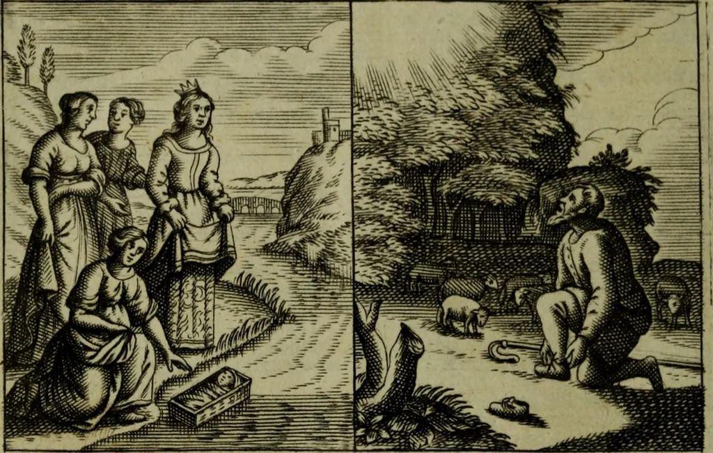 An illustration from The Holy Bible : containing the Old Testament and the New, 1671, leaf 363