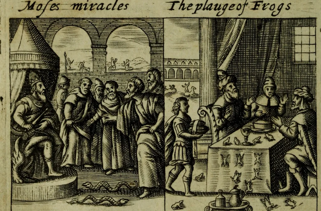An illustration from The Holy Bible : containing the Old Testament and the New, 1671, leaf 363