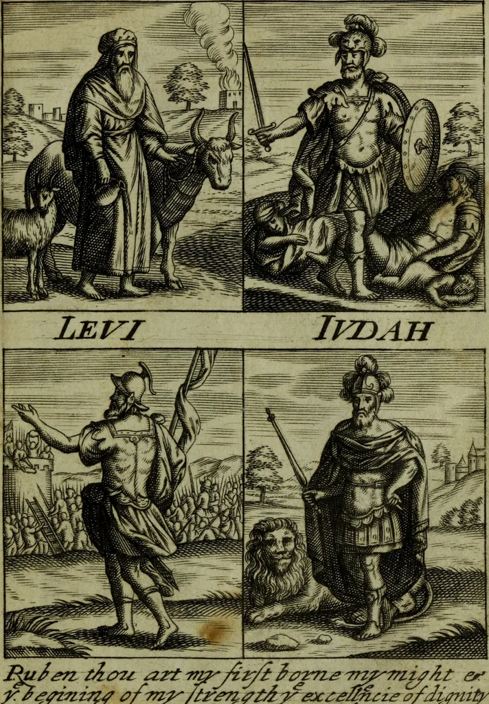 An illustration from The Holy Bible : containing the Old Testament and the New, 1671, leaf 368