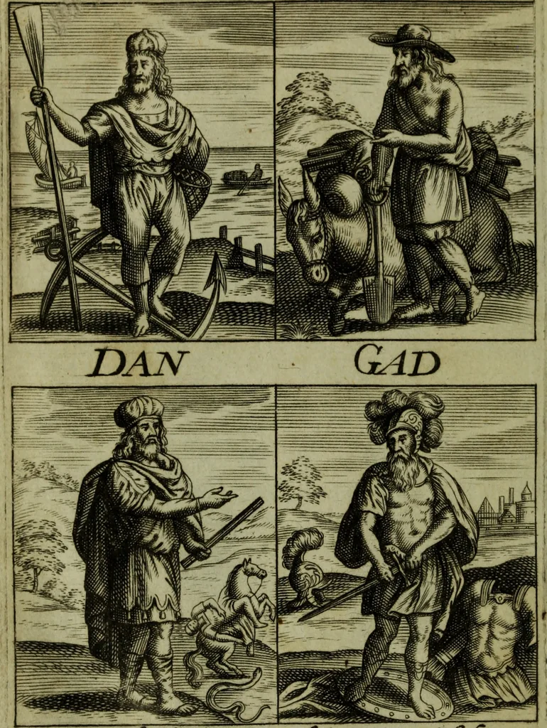 An illustration from The Holy Bible : containing the Old Testament and the New, 1671, leaf 371