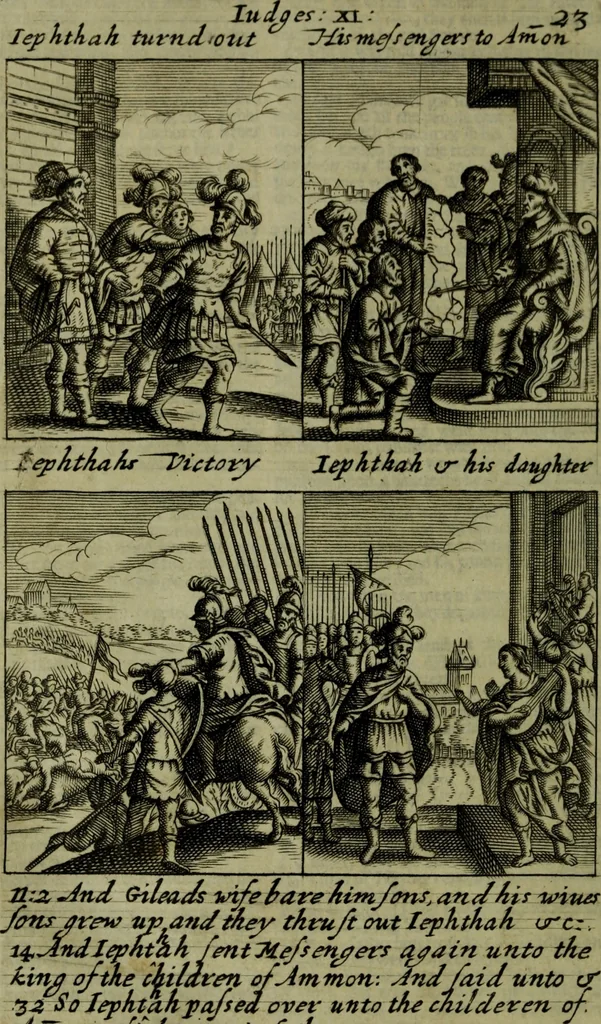 An illustration from The Holy Bible : containing the Old Testament and the New, 1671, leaf 511