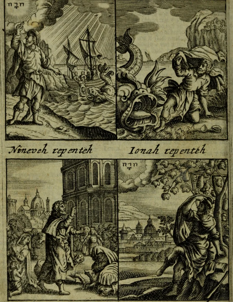 An illustration from The Holy Bible : containing the Old Testament and the New, 1671, leaf 745