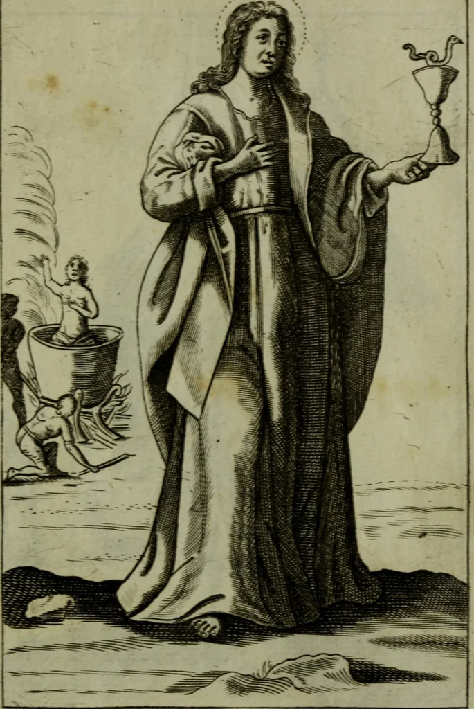 An illustration from The Holy Bible : containing the Old Testament and the New, 1671, leaf 908