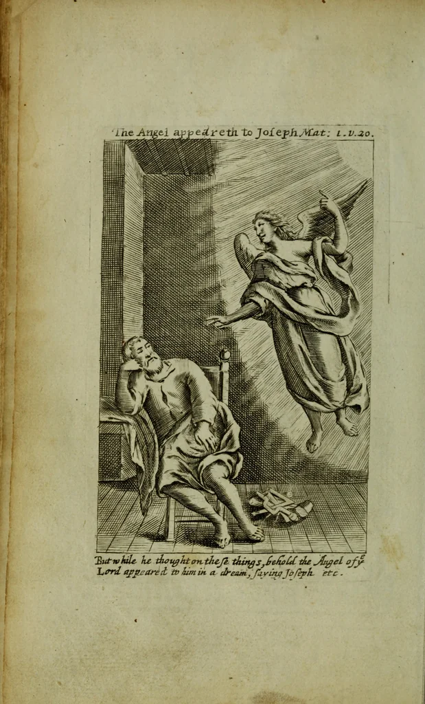 An illustration from The Holy Bible : containing the Old Testament and the New, 1671, leaf 933