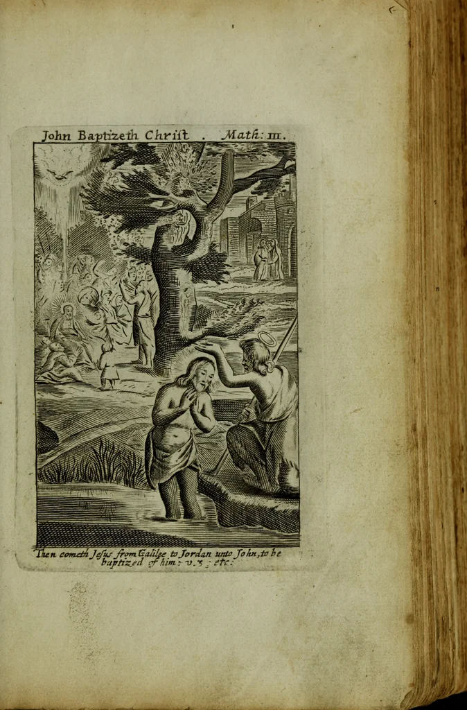 An illustration from The Holy Bible : containing the Old Testament and the New, 1671, leaf 942
