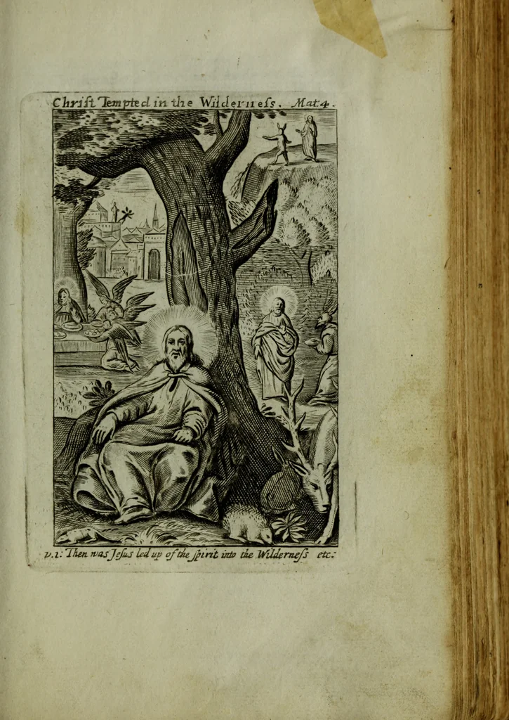 An illustration from The Holy Bible : containing the Old Testament and the New, 1671, leaf 944