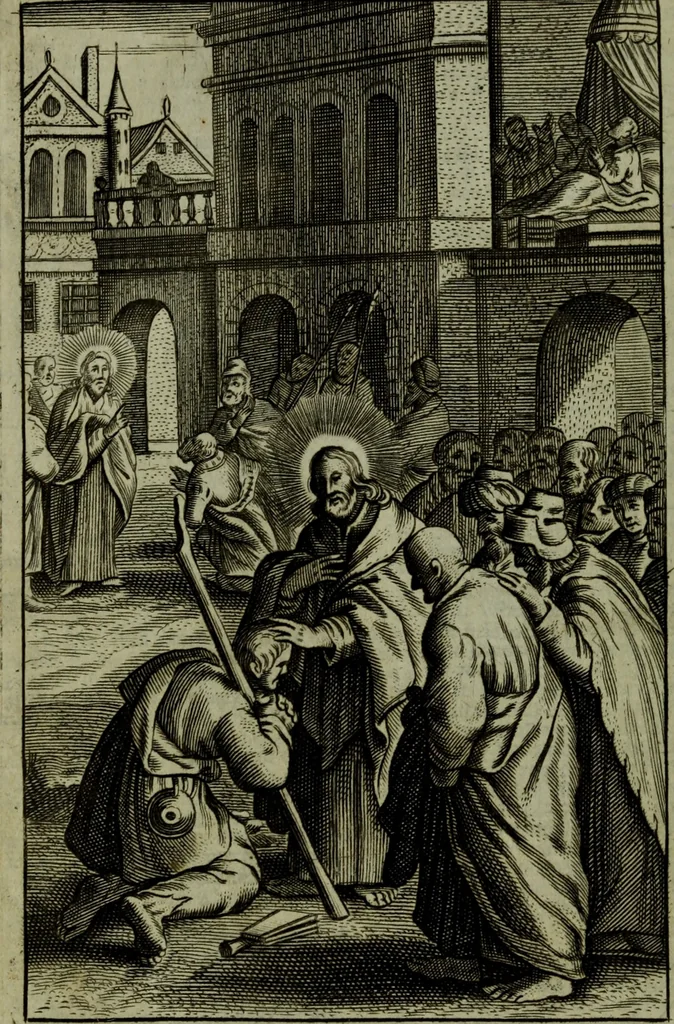 An illustration from The Holy Bible : containing the Old Testament and the New, 1671, leaf 951