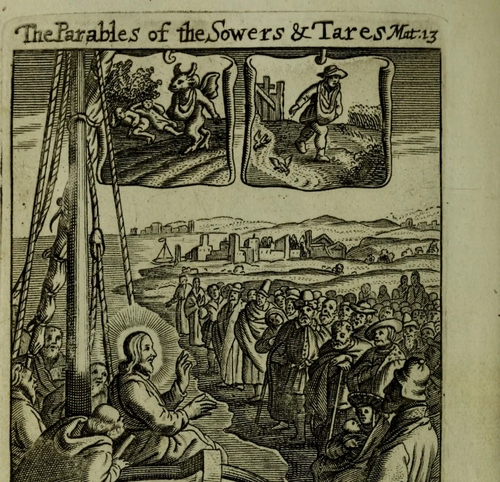 An illustration from The Holy Bible : containing the Old Testament and the New, 1671, leaf 963