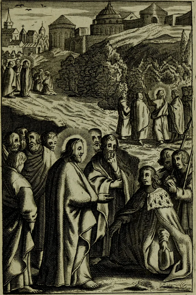 An illustration from The Holy Bible : containing the Old Testament and the New, 1671, leaf 978