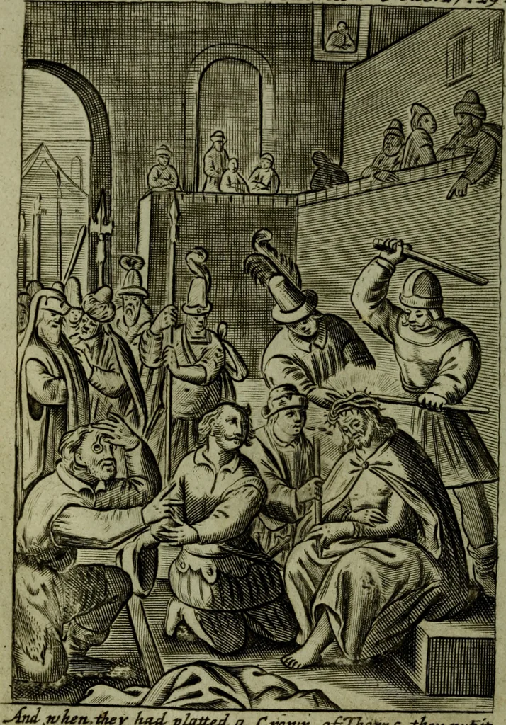 An illustration from The Holy Bible : containing the Old Testament and the New, 1671, leaf 999