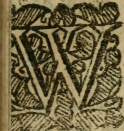 An illustration from The holy guide : leading the way to the wonder of the world : a compleat phisitian, teaching the knowledge of all things, past, present, and to come, viz., of pleasure, long life, health, youth, blessedness, wisdome and virtue, and to cure, change, and remedy all diseases in young and old : with Rosie Crucian medicines which are verified by a practical examination of principles in the great world and fitted for the easie understanding, plain practise, use, and benefit of mean capacities, 1662, leaf 20