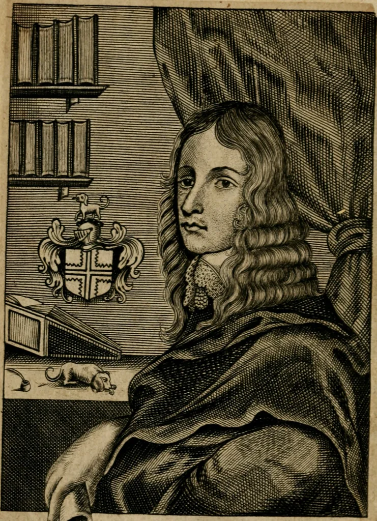 An illustration from The holy guide : leading the way to the wonder of the world : a compleat phisitian, teaching the knowledge of all things, past, present, and to come, viz., of pleasure, long life, health, youth, blessedness, wisdome and virtue, and to cure, change, and remedy all diseases in young and old : with Rosie Crucian medicines which are verified by a practical examination of principles in the great world and fitted for the easie understanding, plain practise, use, and benefit of mean capacities, 1662, leaf 5