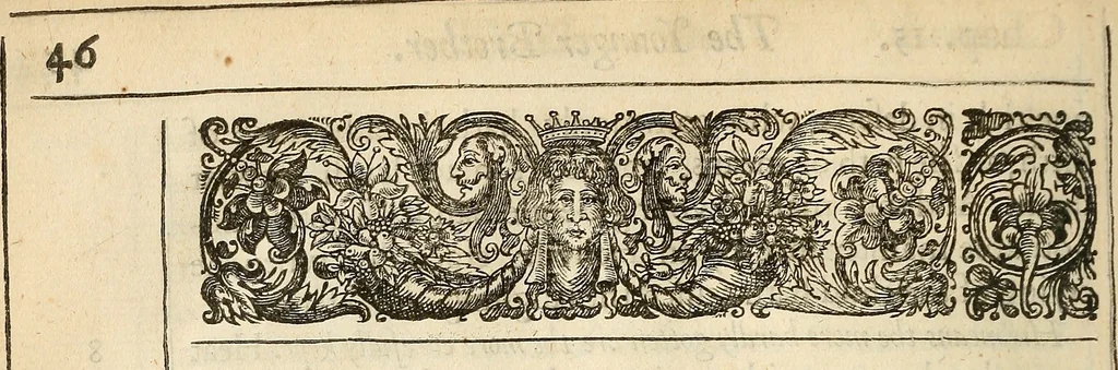 An illustration from The holy state., 1648, leaf 57