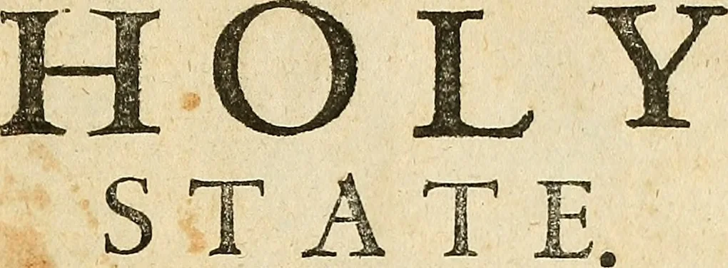 An illustration from The holy state., 1648, leaf 6