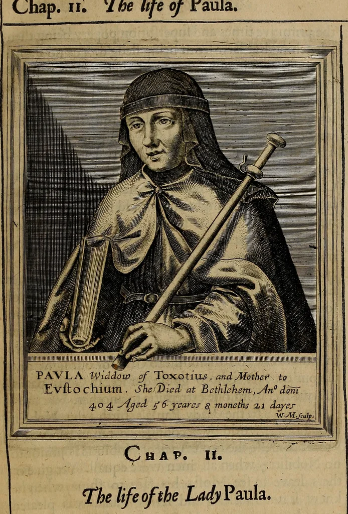 An illustration from The holy state, 1642, leaf 42