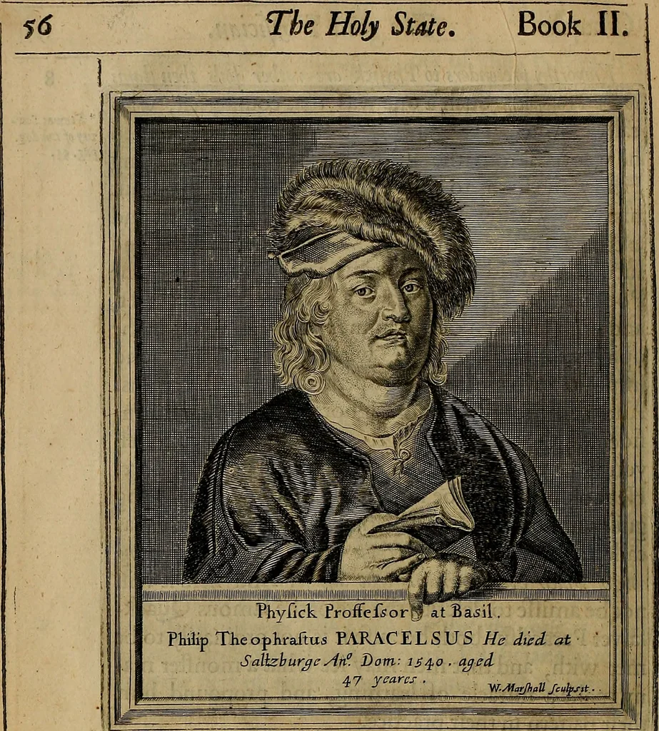 An illustration from The holy state, 1642, leaf 71