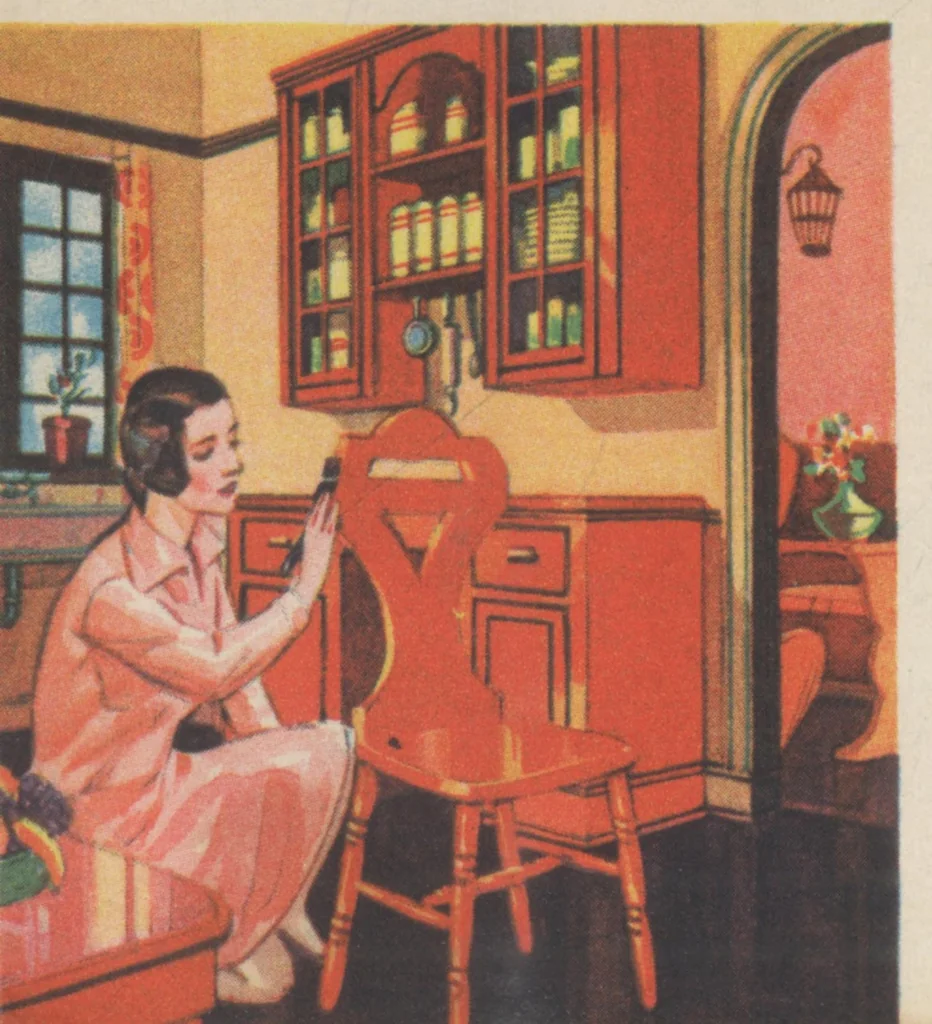 An illustration from Home: Simple Ideas For Its Decoration, 1930, leaf 7