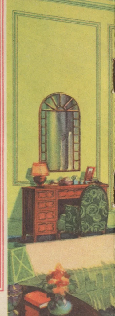 An illustration from Home: Simple Ideas For Its Decoration, 1930, leaf 9