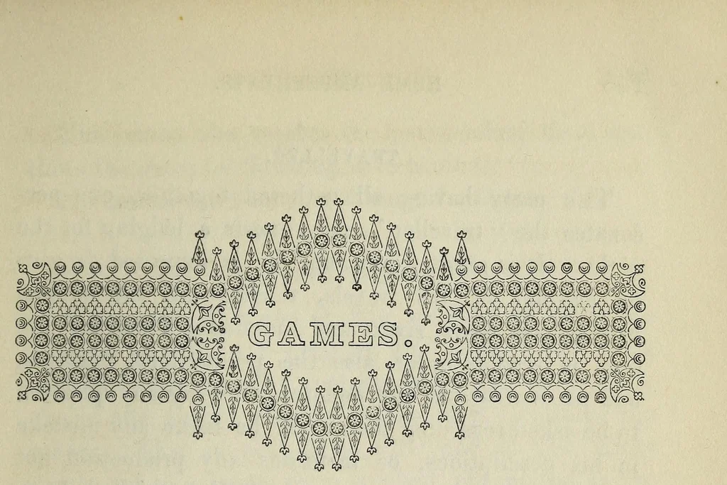 An illustration from Home amusements : a choice collection of riddles, charades, rebuses, conundrums, parlour games, and forfeits, 1840, leaf 159