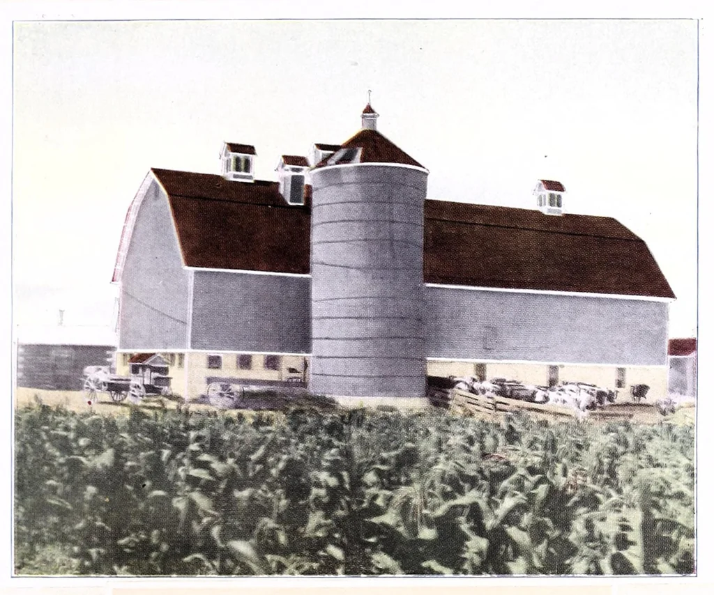 An illustration from The home beautiful elevations : a collections of practical suggestions for beautifying the home, inside and out., 1910, leaf 19