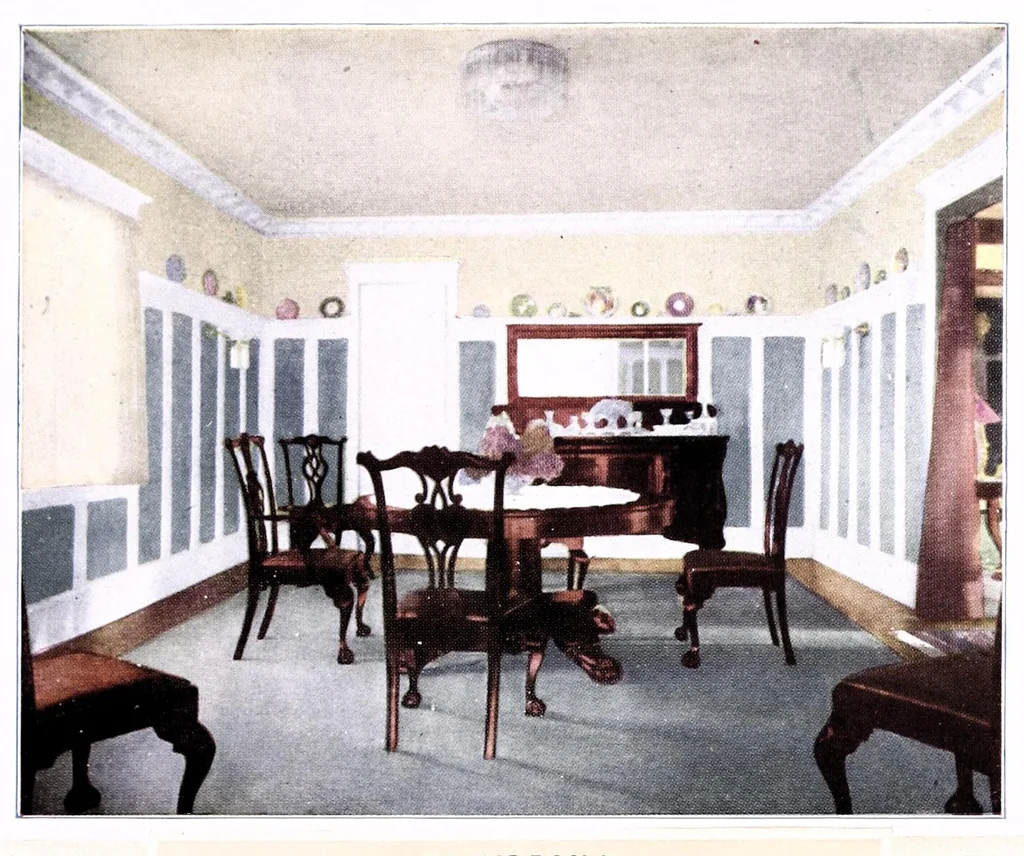 An illustration from The home beautiful elevations : a collections of practical suggestions for beautifying the home, inside and out., 1910, leaf 27