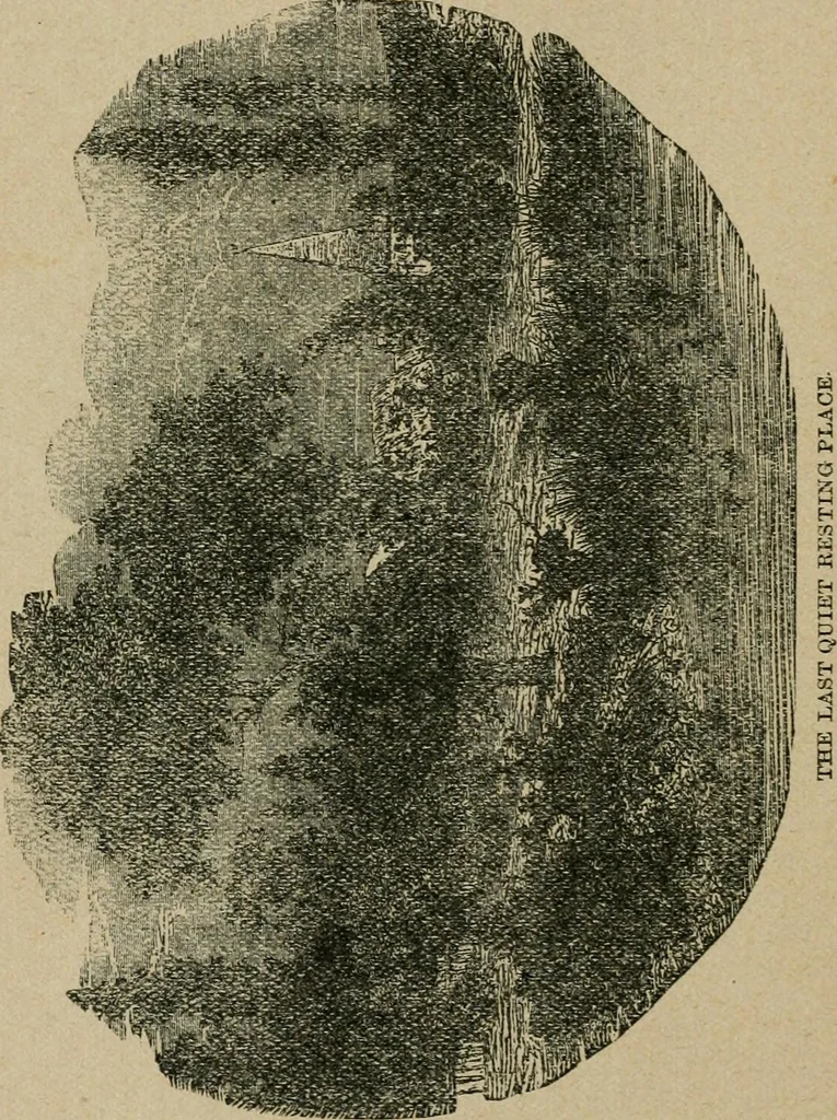 An illustration from The home beyond, or, Views of heaven and its relation to earth, 1898, leaf 153