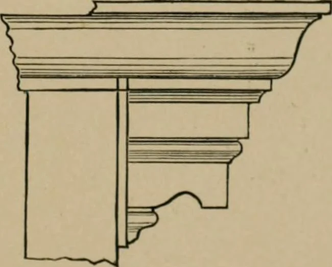 An illustration from Home building. A reliable book of facts, relative to building, living, materials, costs, at about 400 places from New York to San Francisco. Containing 42 plates and 45 original designs of buildings .., 1877, leaf 168