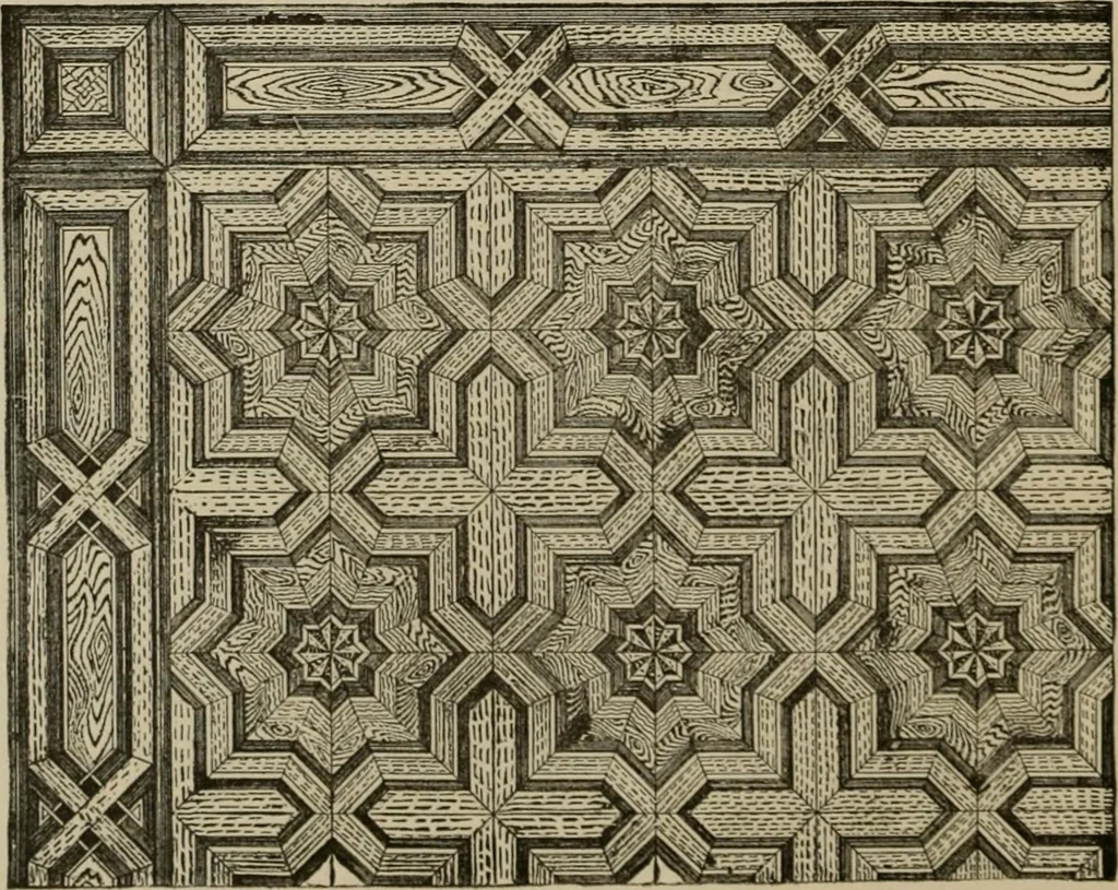 An illustration from Home building. A reliable book of facts, relative to building, living, materials, costs, at about 400 places from New York to San Francisco. Containing 42 plates and 45 original designs of buildings .., 1877, leaf 313
