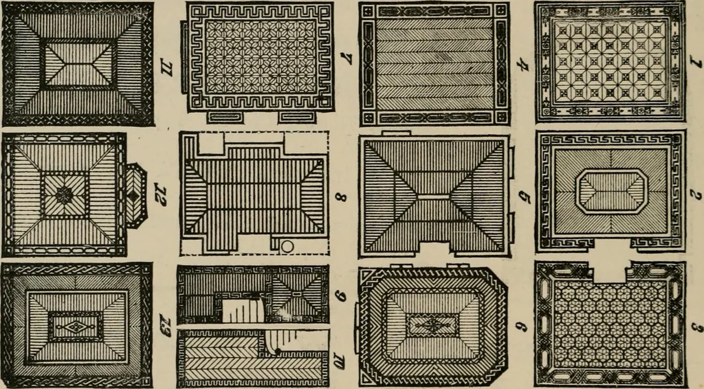 An illustration from Home building. A reliable book of facts, relative to building, living, materials, costs, at about 400 places from New York to San Francisco. Containing 42 plates and 45 original designs of buildings .., 1877, leaf 395