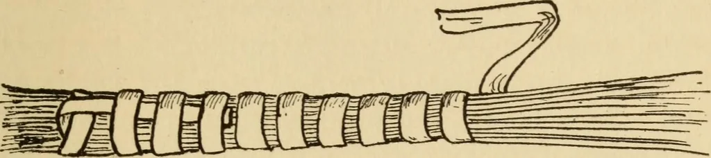 An illustration from Home crafts of today and yesterday, 1917, leaf 142